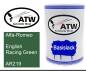 Preview: Alfa-Romeo, English Racing Green, AR219: 500ml Lackdose, von ATW Autoteile West.